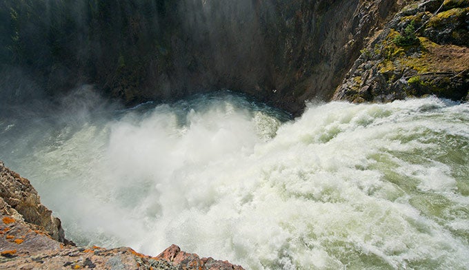 YS-Upper-Falls_Vanuga_680 Upper Falls in the Grand Canyon of the Yellowstone. Photo by Jeff Vanuga