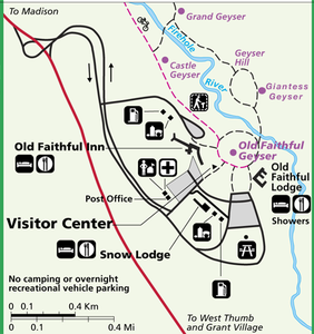 "Yellowstone-Geyser-Map" - Yellowstone National Park