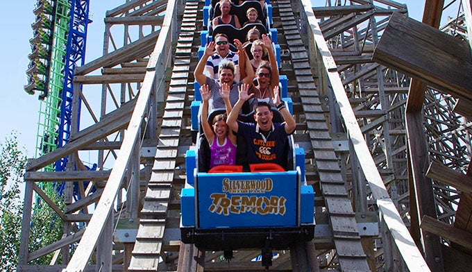Silverwood-Theme-Park-Rollercoaster_CoeurDAlene_680 Silverwood Theme Park in Coeur d'Alene Idaho