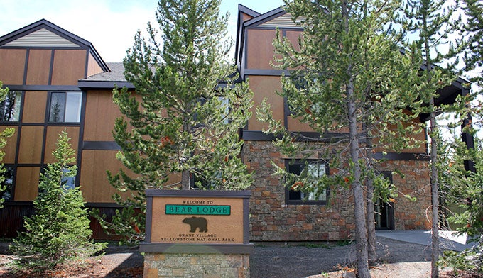 YS-Grant-Village-BearLodge_Xanterra_680 Bear Lodge in Yellowstone's Grant Village, newly renovated in 2016.