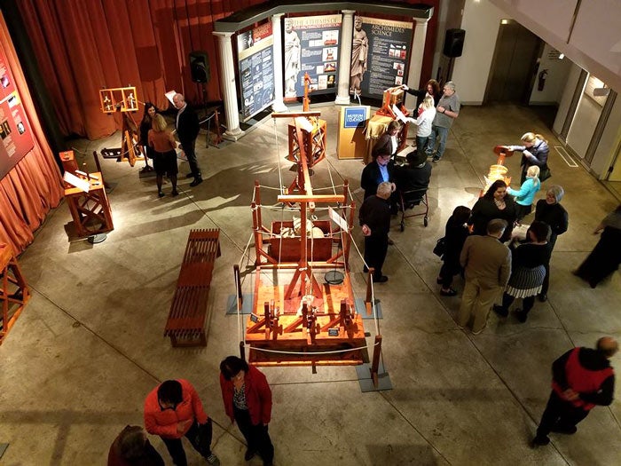 MuseumOfIdaho-Archimedes-aerial_courtesy_700 Gallery in the Archimedes: Science and Innovations exhibit at the Museum of Idaho