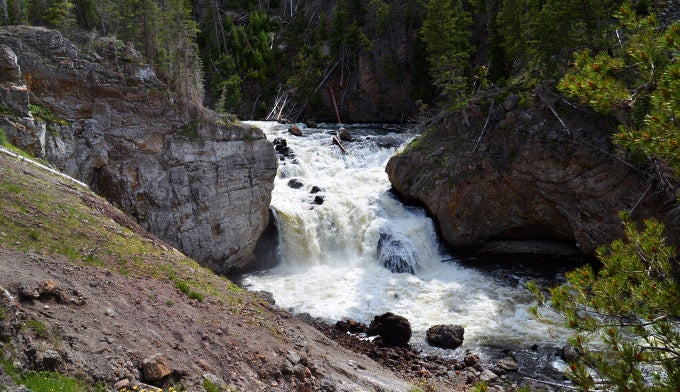 Firehole-Falls_Gloria_680 Firehole Falls. Photo by Gloria Wadzinski