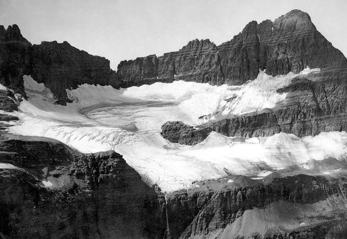 ShepardGlacier-1913_WCAlden_USGS_700 Shepard Glacier in Glacier National Park, 1913