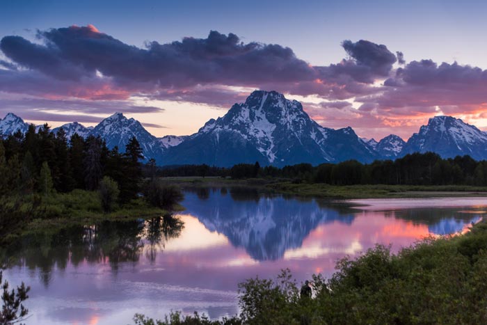 Teton-sunset-reflection_AndreCostantini_700 Sunset reflection in front of the Tetons