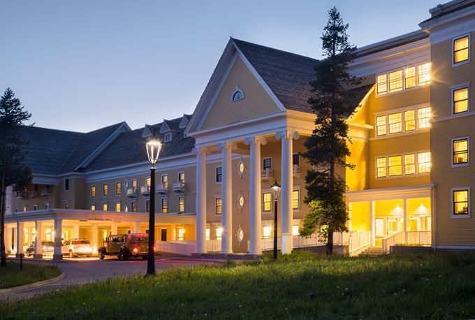 Lake Hotel in Yellowstone