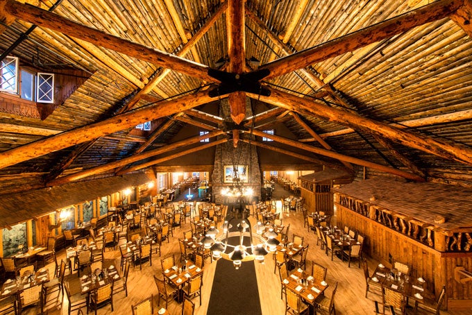 Old Faithful Inn Dining Room