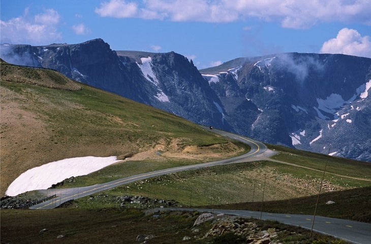 Beartooth Highway near Beartooth Pass