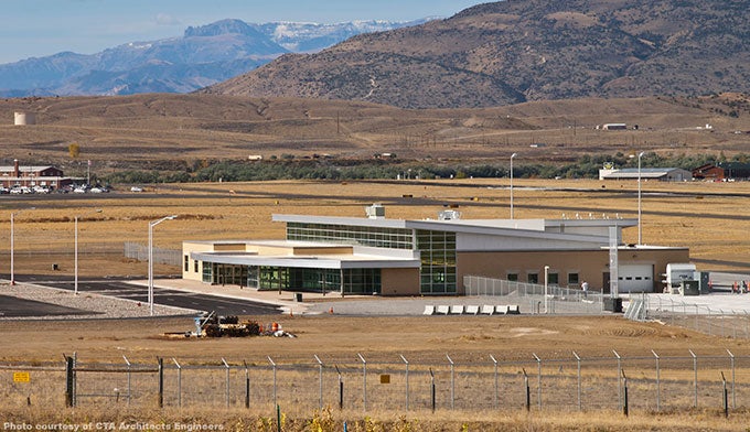 Yellowstone Regional Airport Cody, Wyo. Courtesy photo