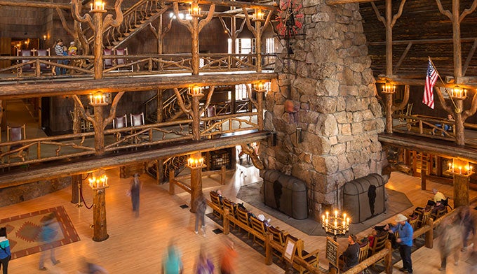 ys-old-faithful-inn-interior-vert_ordelheide_680 Interior of the Old Faithful Inn in Yellowstone. Photo by Grant Ordelheide