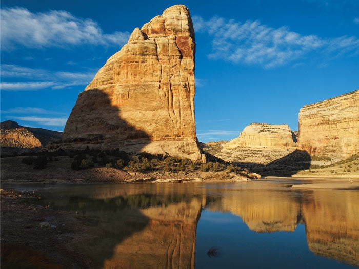 Steamboat Rock in Dinosaur National Monument