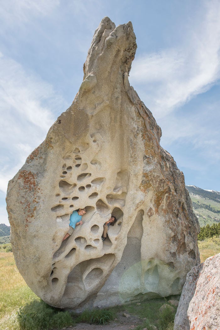 SIdaho-CastleRockStatePark_MarjorieMcBride_courtesy_700vv Kids enjoy climbing and playing in interesting rock formations at Castle Rock State Park near the City of Rocks National Reserve in Southern Idaho