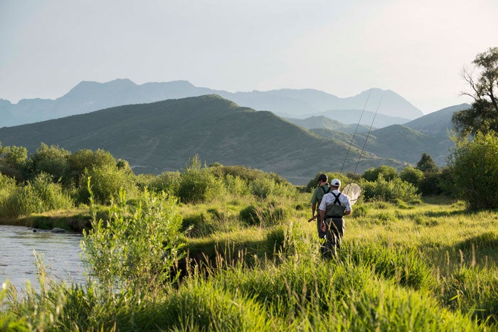 VisitParkCity-Fly-Fishing_courtesy_700 Fly fishing near Park City