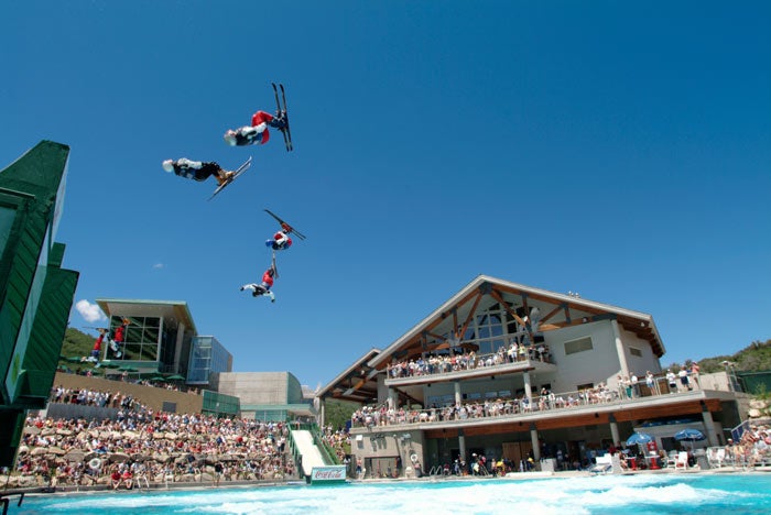 VisitParkCity-Olympic-FlyingAcesAerialShow_courtesy_700 Flying Aces Aerial Show at Utah Olympic Park in Park City, Utah