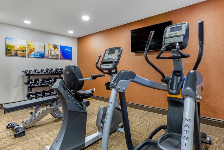 Enjoy the workout room at Comfort Inn of Cody's Buffalo Bill Village Resort