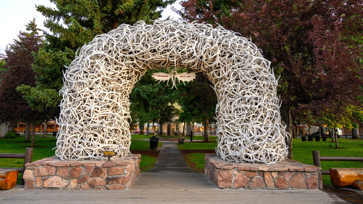 Jackson Hole’s Elk Antler Arch Tradition