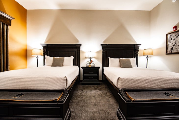 Double Queen room at Elk Country Inn's new Grand Building