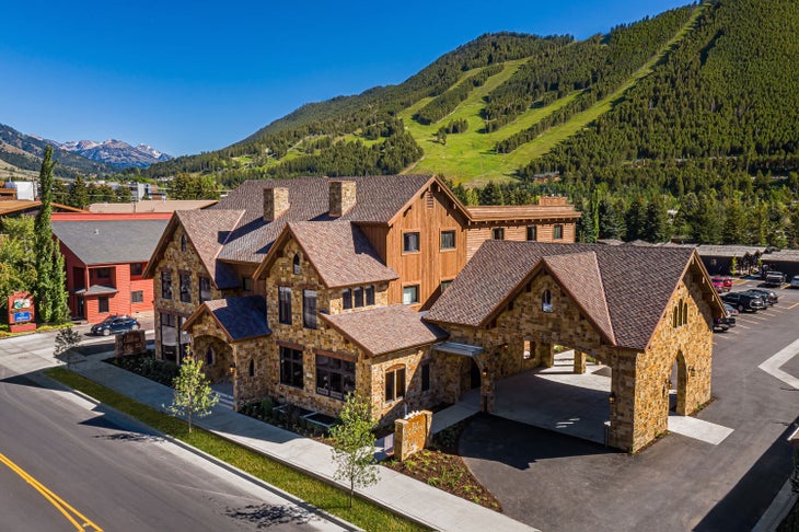 Elk Country Inn's new Grand Building in Jackson, Wyoming