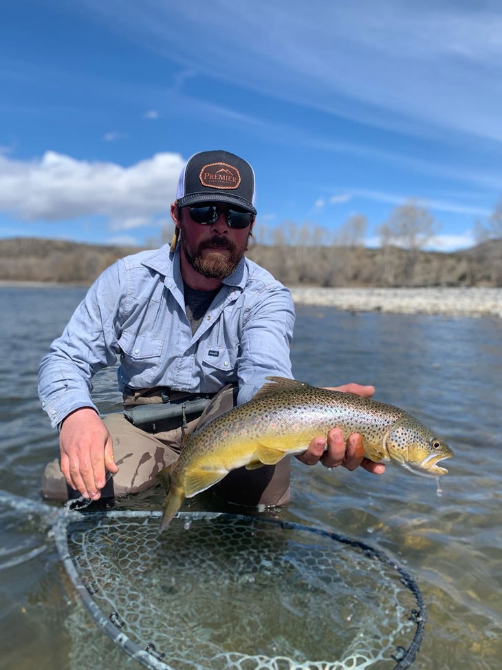Trailride plus fishing in Yellowstone