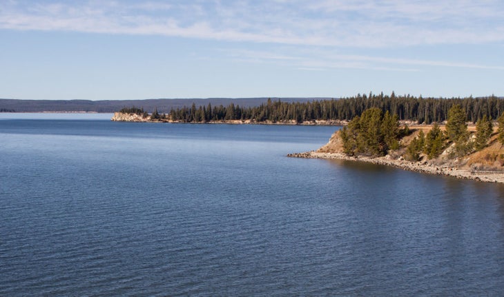 Storm Point on Yellowstone Lake