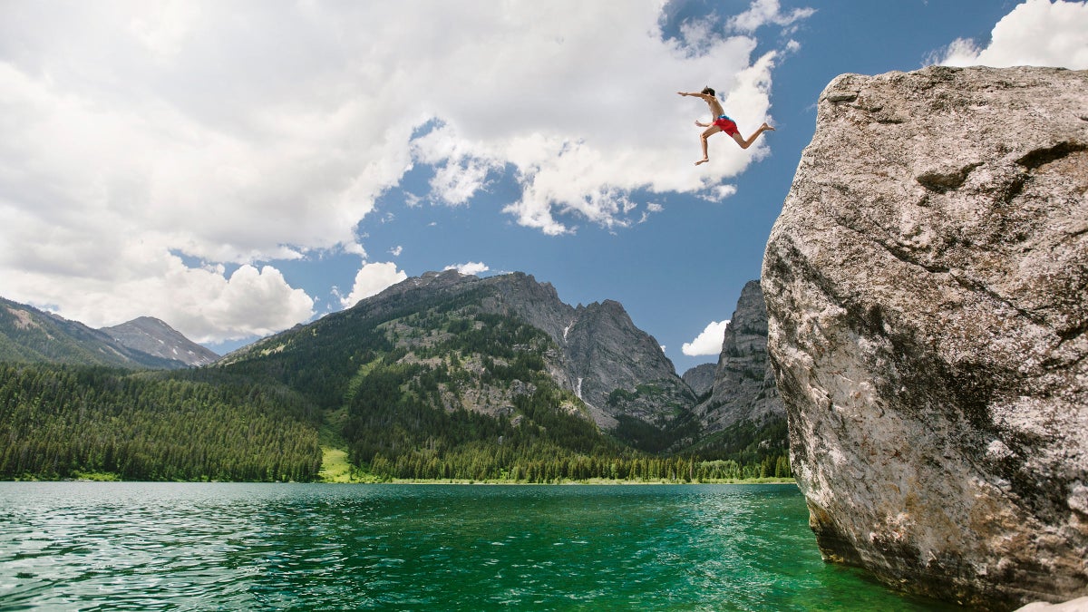 Phelps Lake Trail in Grand Teton National Park