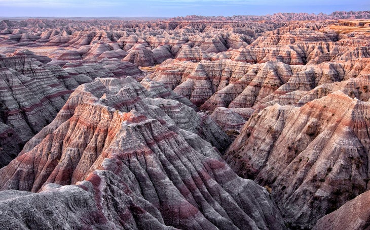 Badlands National Park in South Dakota