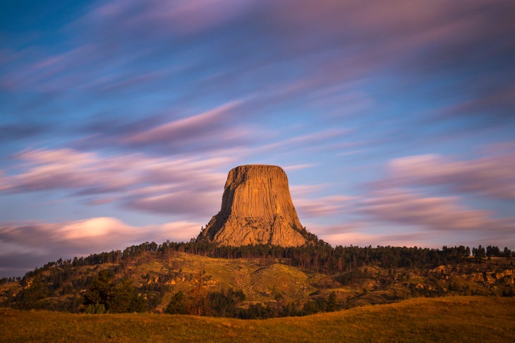 Devils Tower National Monument in Wyoming