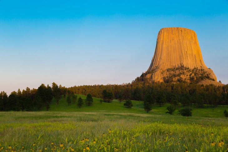 Devils Tower National Monument in Wyoming