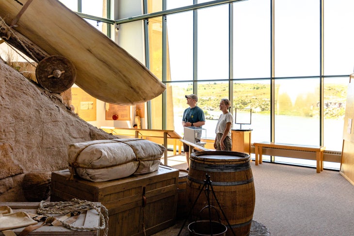 Lewis and Clark National Historic Trail Interpretive Center in Great Falls, Montana