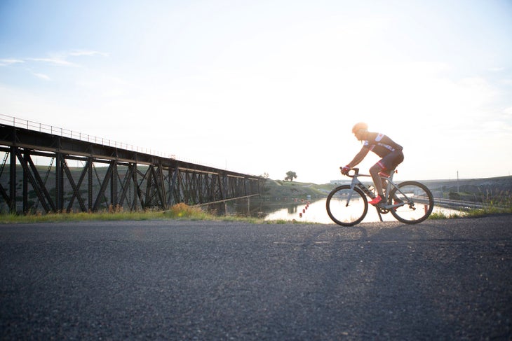 Biking the River's Edge Trail in Great Falls, Montana